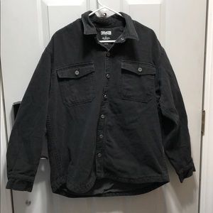 Medium weight button up jacket